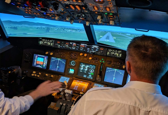 airliner simulator 737